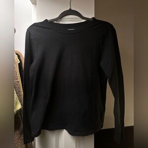 Old Navy Black Crew Neck Top